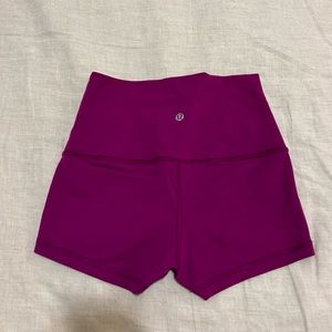 Lululemon fuchsia booty shorts!